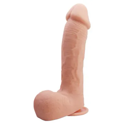 22,2 Cm Realistik Vantuzlu Dildo Penis - Johnson