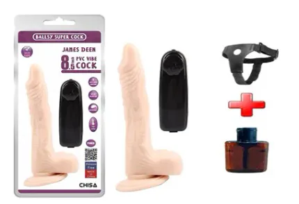 22 Cm Belden Bağlamalı Gerçekçi Rotasyon &Amp; Titreşimli Dildo Vibratör Penis