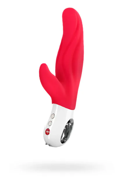 Fun Factory LADY Bİ Vibratör, silikon, kırmızı, 22 cm