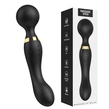 Usb Şarjlı 20 Fonksiyonlu Teknolojik Vibratör - Siyah