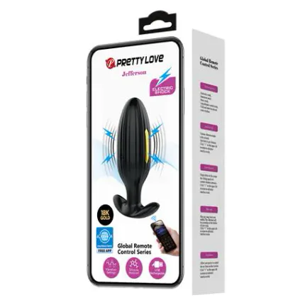 Telefon Kumandalı 12 Titreşim Fonksiyon &amp;Amp; 3 Elektro Şoklu Teknolojik Anal Vajinal Vibratör