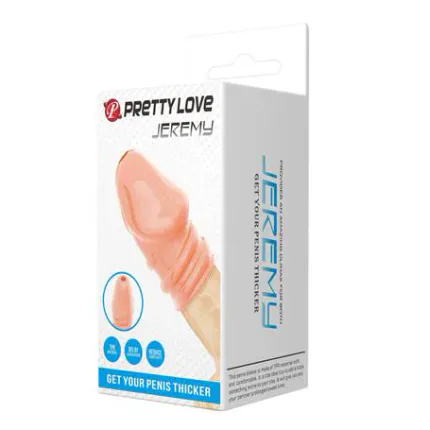 Kalınlaştırıcı Ten Rengi Penis Kılıfı - Jeremy
