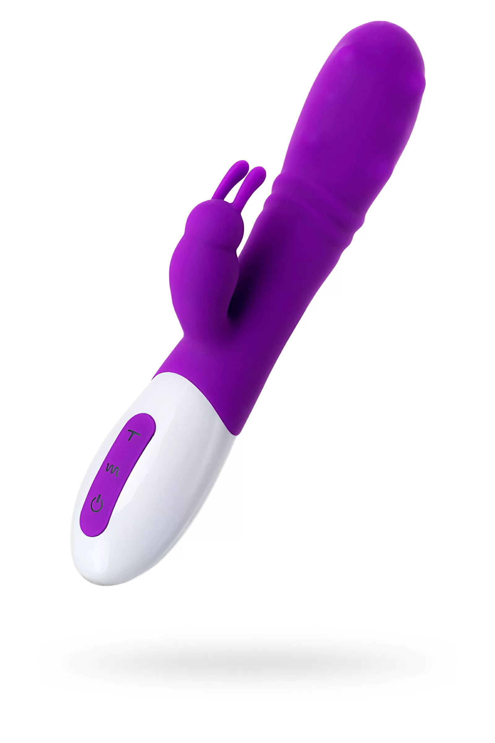 JOS TATY Klitoral Uyarıcı Vibratör, silikon, mor, 21,5 cm
