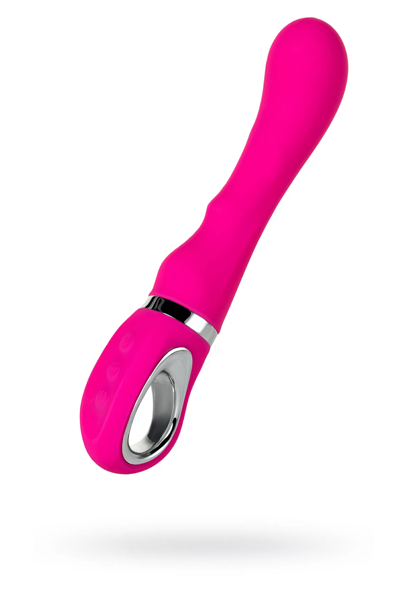 JOS PİLO Vibratör, WOW Modlu, Silikon, Pembe, 20 cm