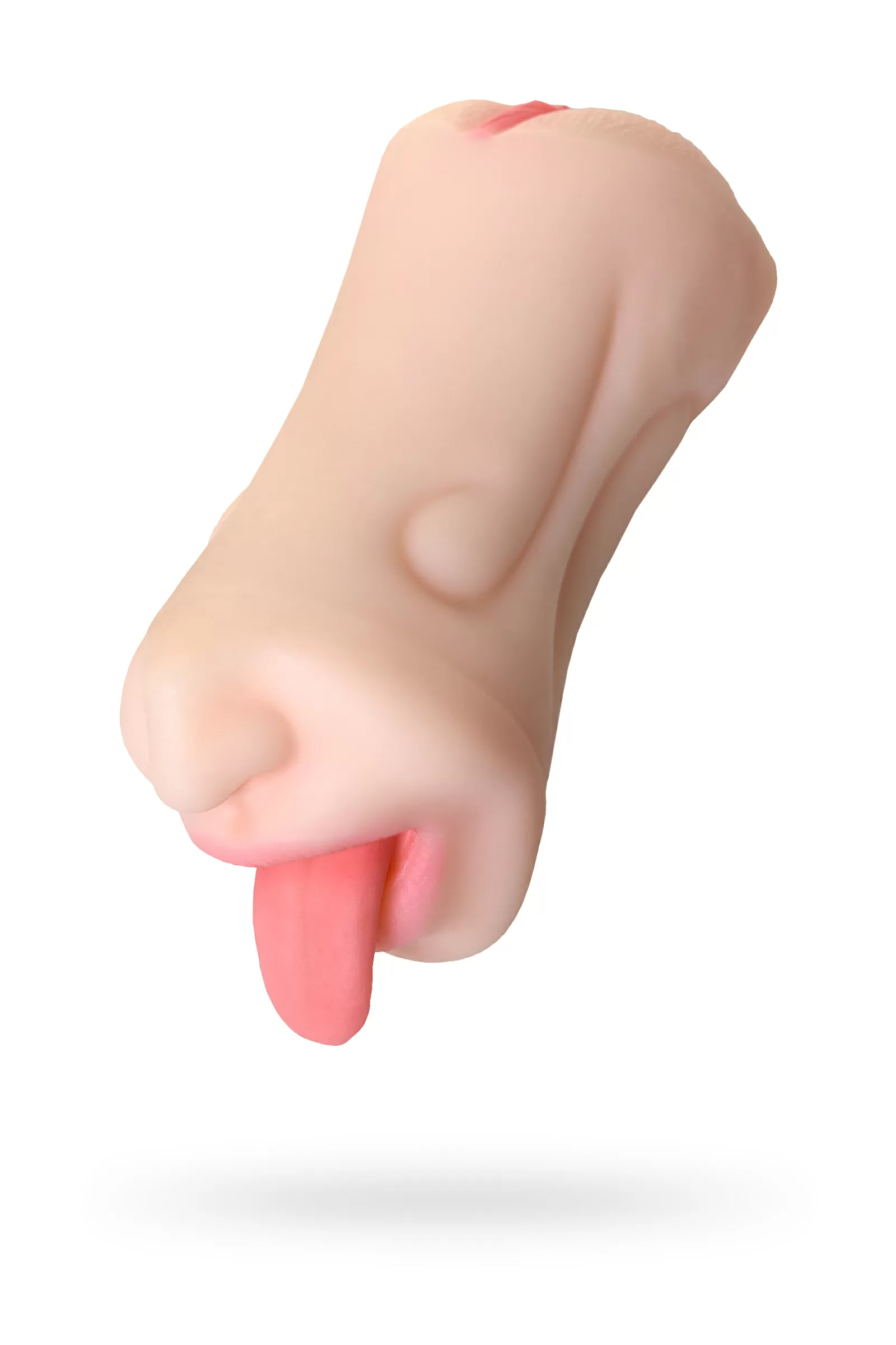 Juicy Pussy by Masturbator Realistik, Fruity Tongue, Ağız ve Vajina, TPE, Ten,19 cm