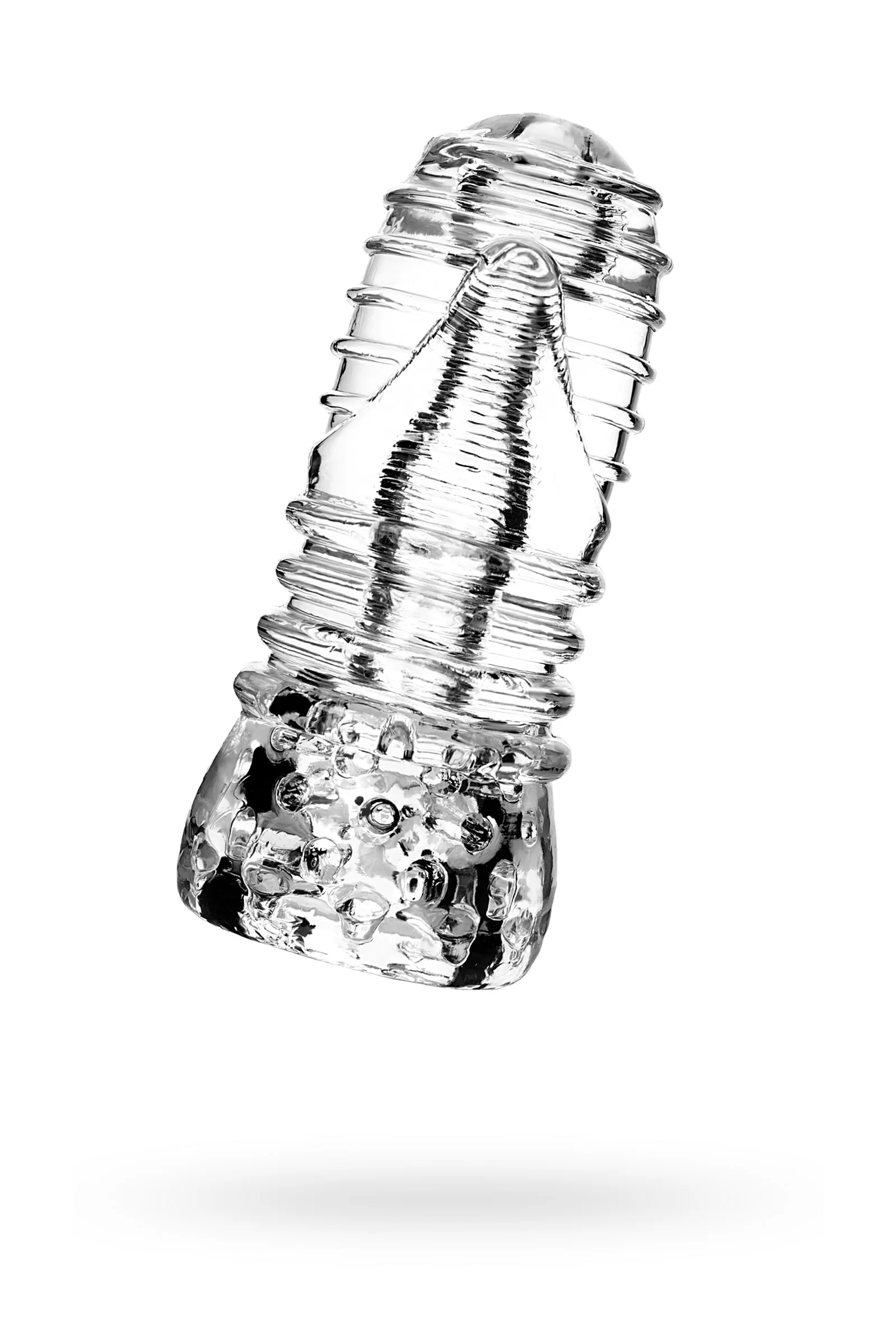 Lingam by Masturbator, Savitri, TPE, Şeffaf, 14 cm