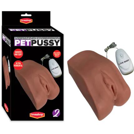Vi̇brati̇ng Cyberski̇n Pet Pussy