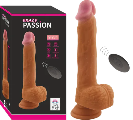 Crayz Yukari Aşaği Rotasyonlu Si̇li̇kon Vi̇brator
