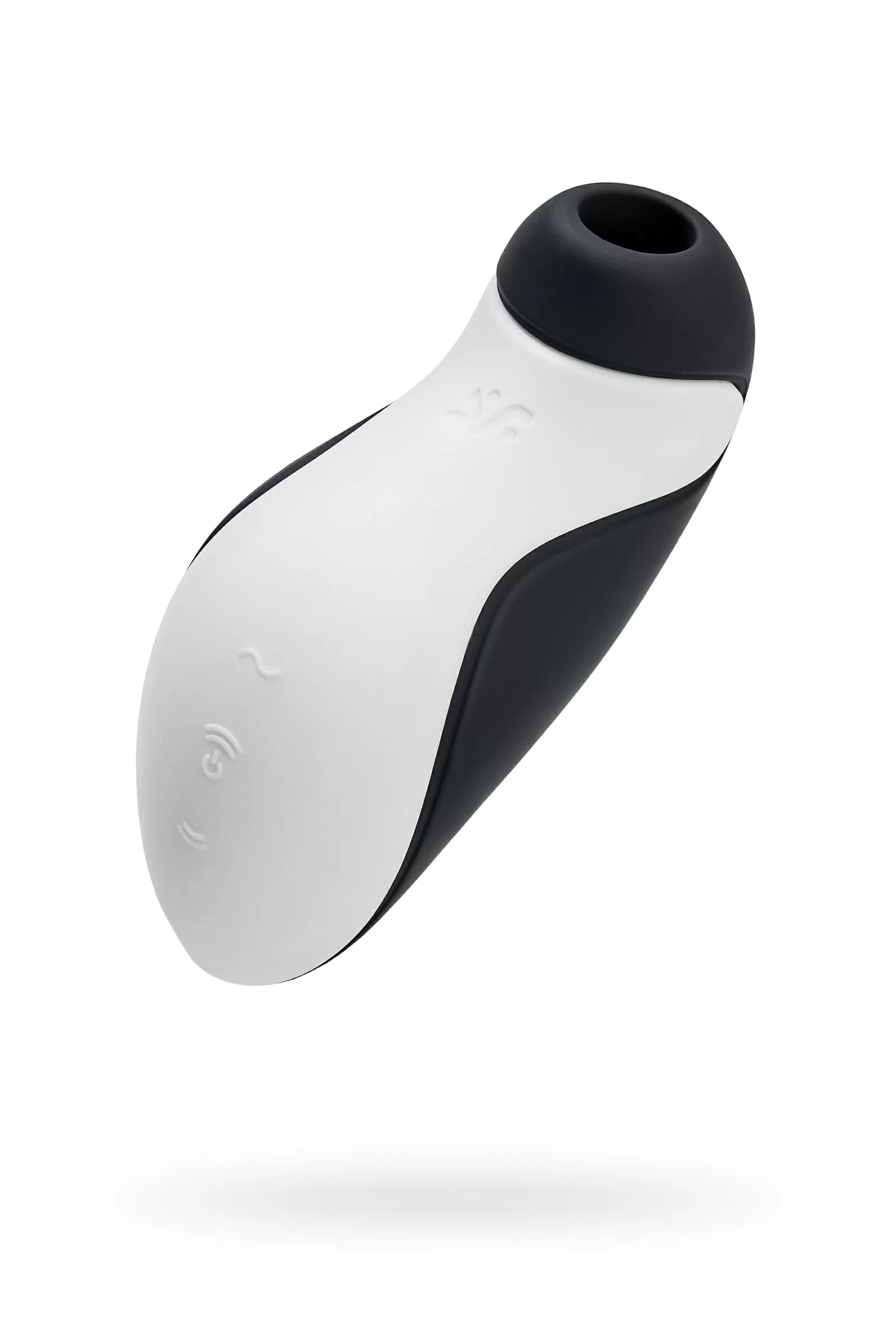 Satisfyer Orca Vakum dalgası temassız klitoral uyarıcı, silikon, siyah, 11,5 cm