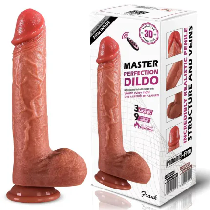 JOS MİLLY Isıtmalı Vibratör, silikon, pembe, 20 cm