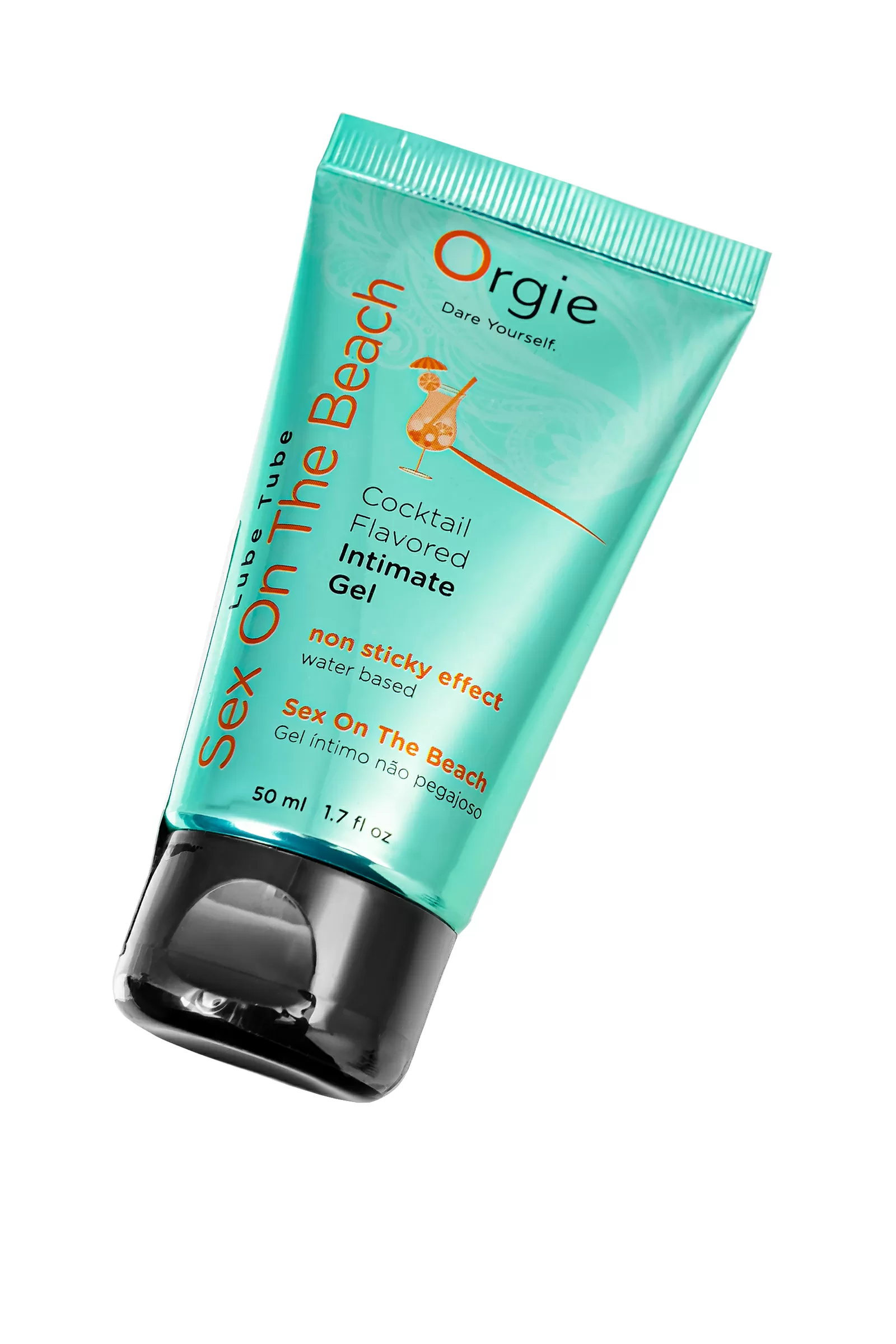 Orgie Lube Tube Cocktail Sex on the Beach – Yenilebilir Aromalı Kayganlaştırıcı Jel 50 ml