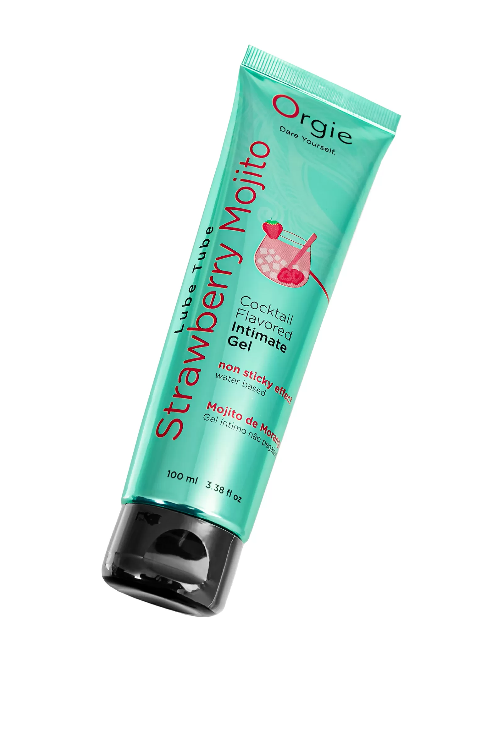 Orgie Lube Tube Cocktail Strawberry Mojito – Çilek Mojito Aromalı Kayganlaştırıcı Jel 100 ml