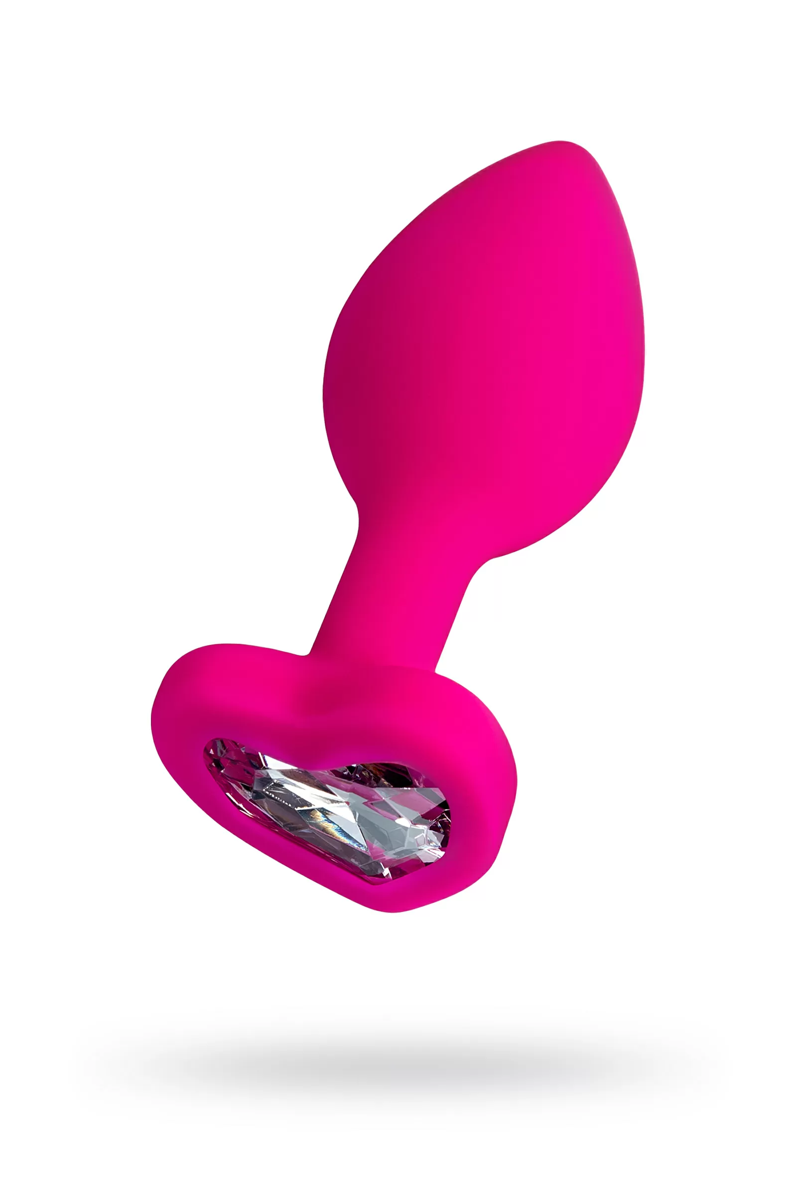 ToDo by Diamond Heart anal tıkaç, silikon, pembe, 7 cm, Ø 2 cm, 18 g