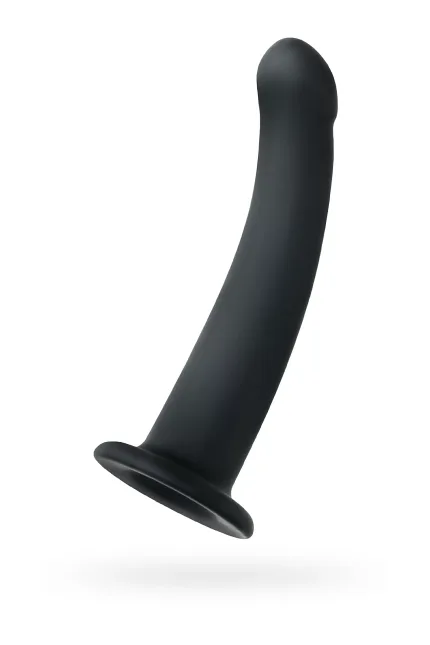 POPO Pleasure by Serpens Anal yapay penis S Virajlı, Silikon, siyah, 13 cm