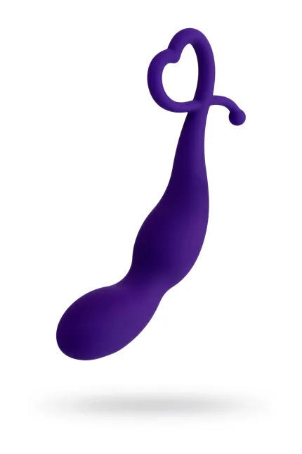 ToDo by Wlap anal tıkaç, silikon, mor, 16 cm, Ø 2,5 cm