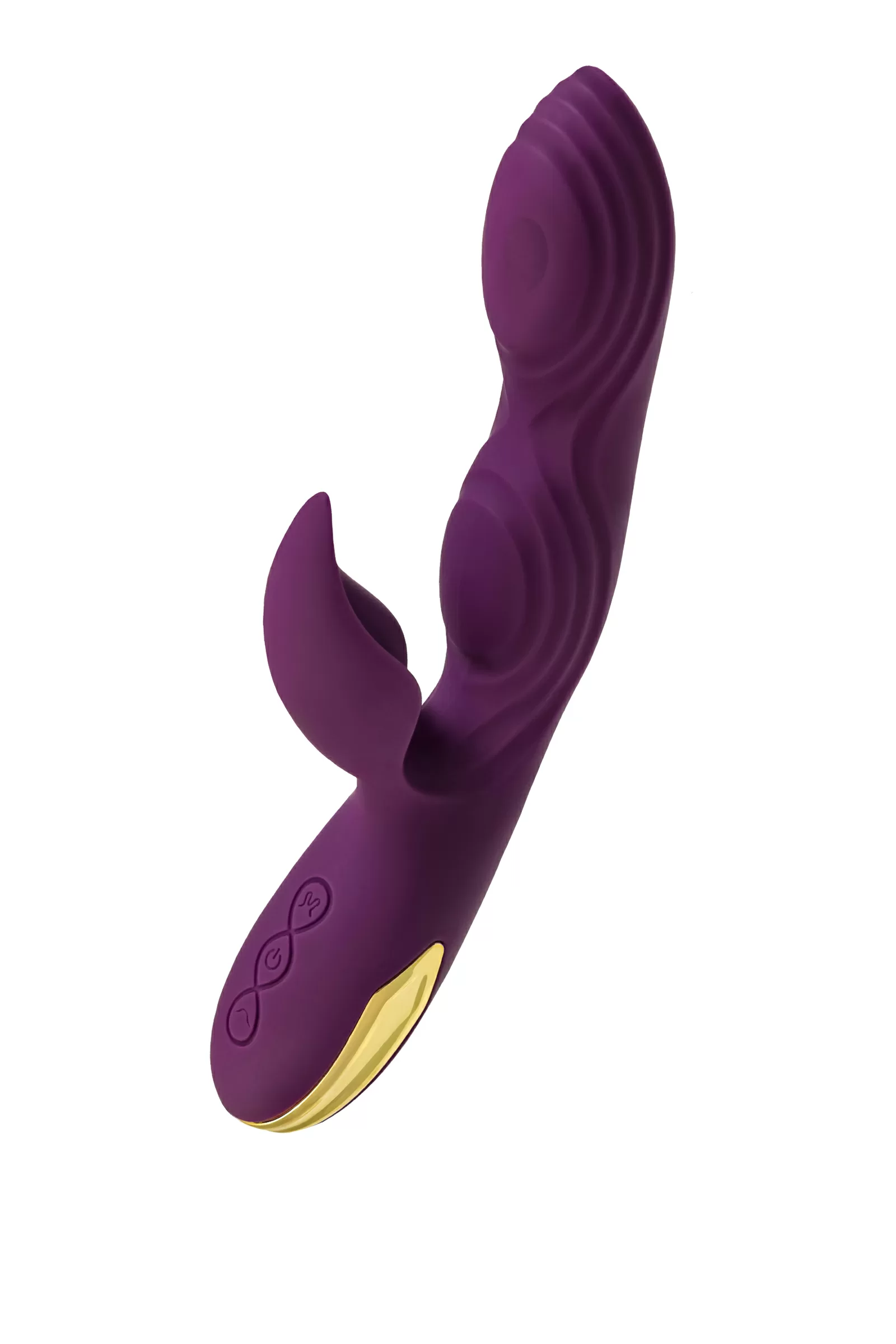 L'Eroina Octar Çift Motorlu Rabbit Vibratör – G Noktası ve Klitoral Uyarıcı, Silikon, Mor, 24,5 cm