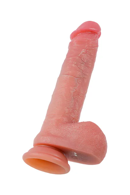 Mr.Baton RealMotion Isıtmalı İleri-Geri Hareketli Realistik Dildo – Kumandalı, Şarjlı Silikon, 22 cm