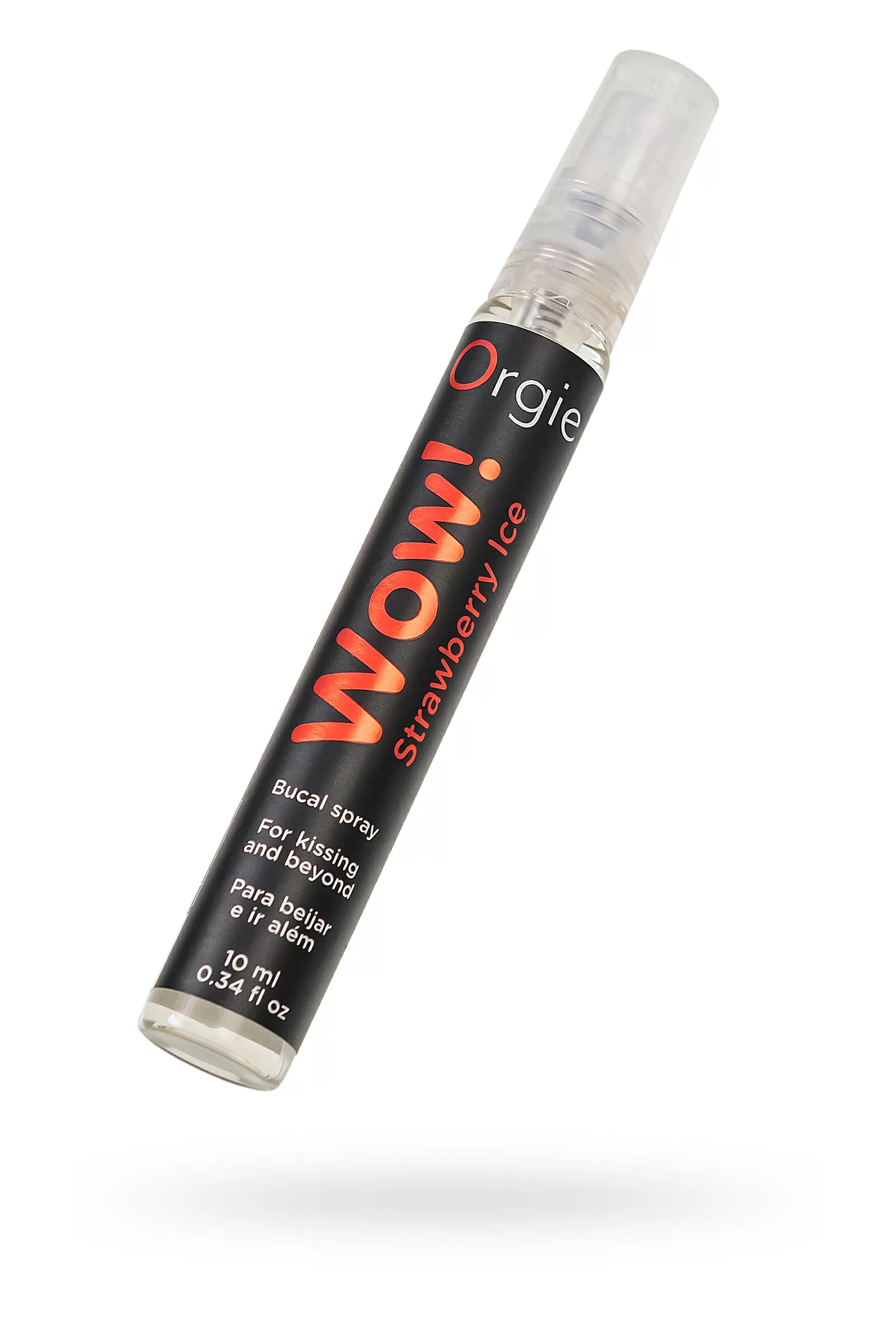 Orgie WOW Strawberry Ice – Çilek & Buz Aromalı Oral Seks Spreyi 10 ml