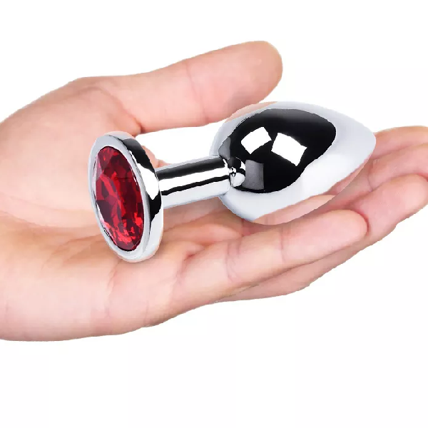 Anal metal plug 4.5 CM x 9,0 cm