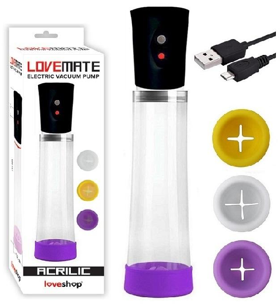 Lovemate usb girişli siyah