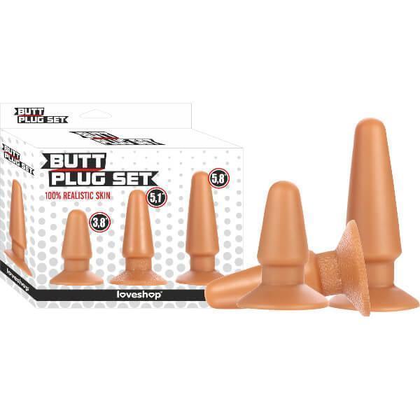 Butt plug set
