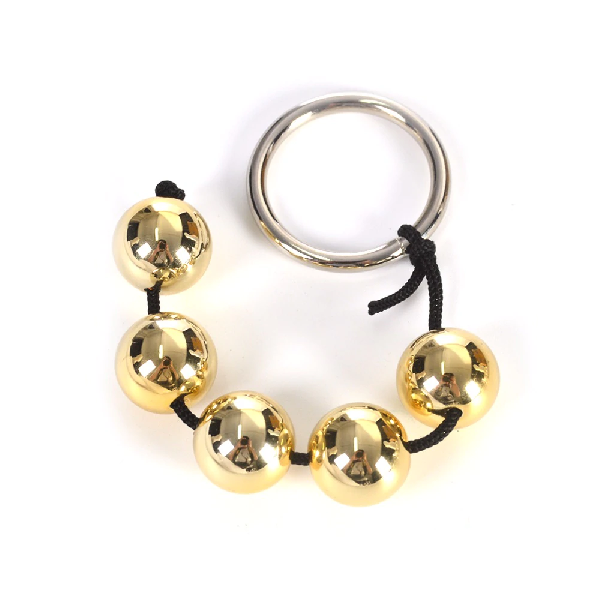  Gold vaginale balls 2,5 cm 5 pics