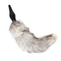 TÜYLÜ ANAL PLUG SİYAH