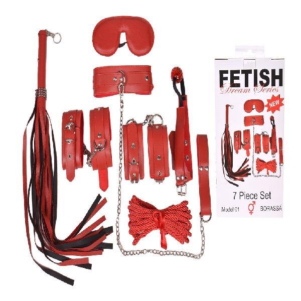 FETİSH RED 7 PİECE SET