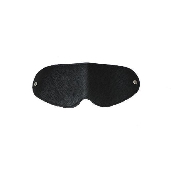 BORASSA DERİ SİYAH GÖZ MASKESİ
