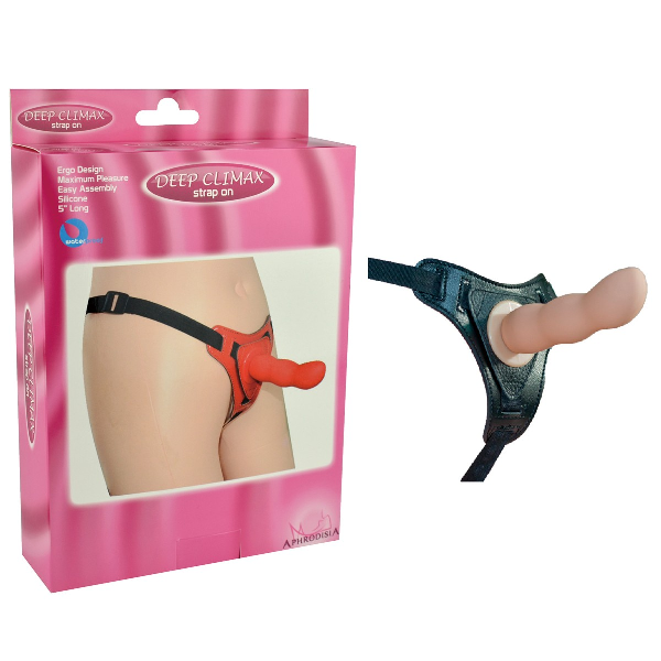 Deep climax boğumlu strapon