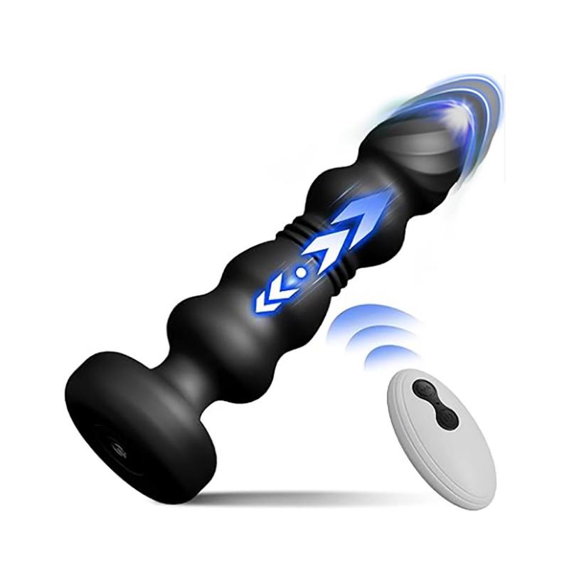 Teleskopik ve Titreşimli Akıllı Anal Vibratör – 10 Mod, Uzaktan Kumandalı, Su Geçirmez