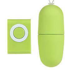 Vibrating egg ball green