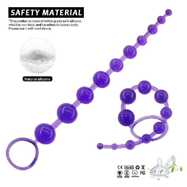 Anal plug beads pleasure