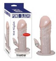 Penis sleeve white