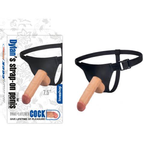 Dylan's penis strapon