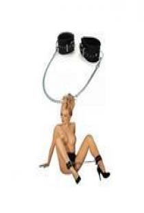 FETISH BLACK ANKLE CUFFS