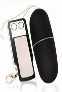Vibrating egg ball black