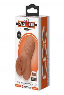 3 Boyutlu Gerçekçi Anal & Vajinal Masturbatör Melez - Scarlet