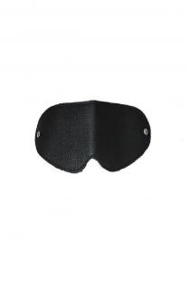 BORASSA DERİ SİYAH GÖZ MASKESİ