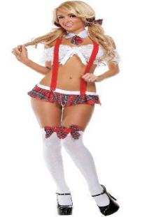 Fantezi liseli kıyafeti 8044