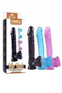 Jel Dokulu Dildo 20 Cm