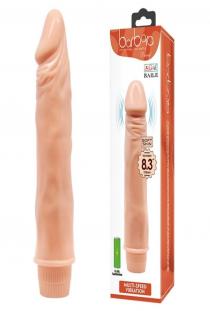 Güçlü Titreşimli 21,5 cm Realistik Vibratör Gerçekci Penis Dildo