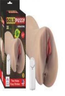 Gold pussy vibrating 2