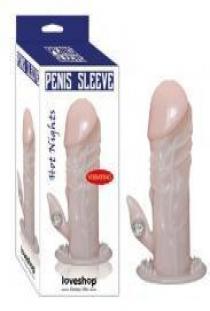 Penis sleeve white