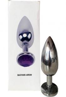 BACKYARD ARROW METAL ANAL PLUG