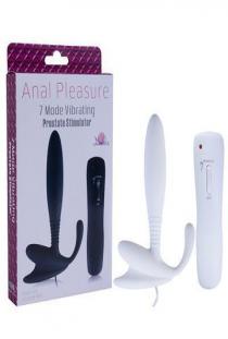 Anal pleasure vibrating white