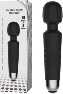Cordles wand masseger black