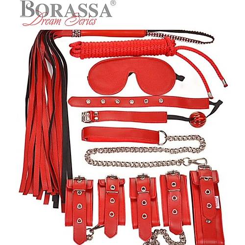 Bursa Erotik Shop Fetişh 7 li Kırmızı Set