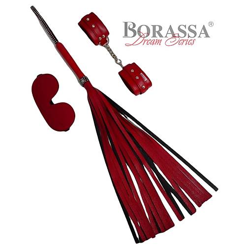 Bursa Sex Shop Kırmızı Fetiş 3 lü Set