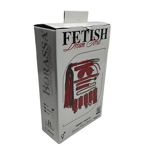 Bursa Erotik Shop Fetişh 7 li Kırmızı Set
